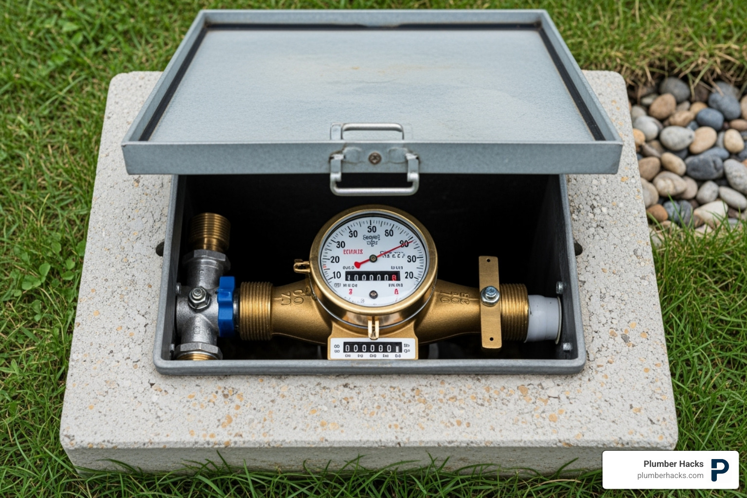 residential water meter - water leak troubleshooting