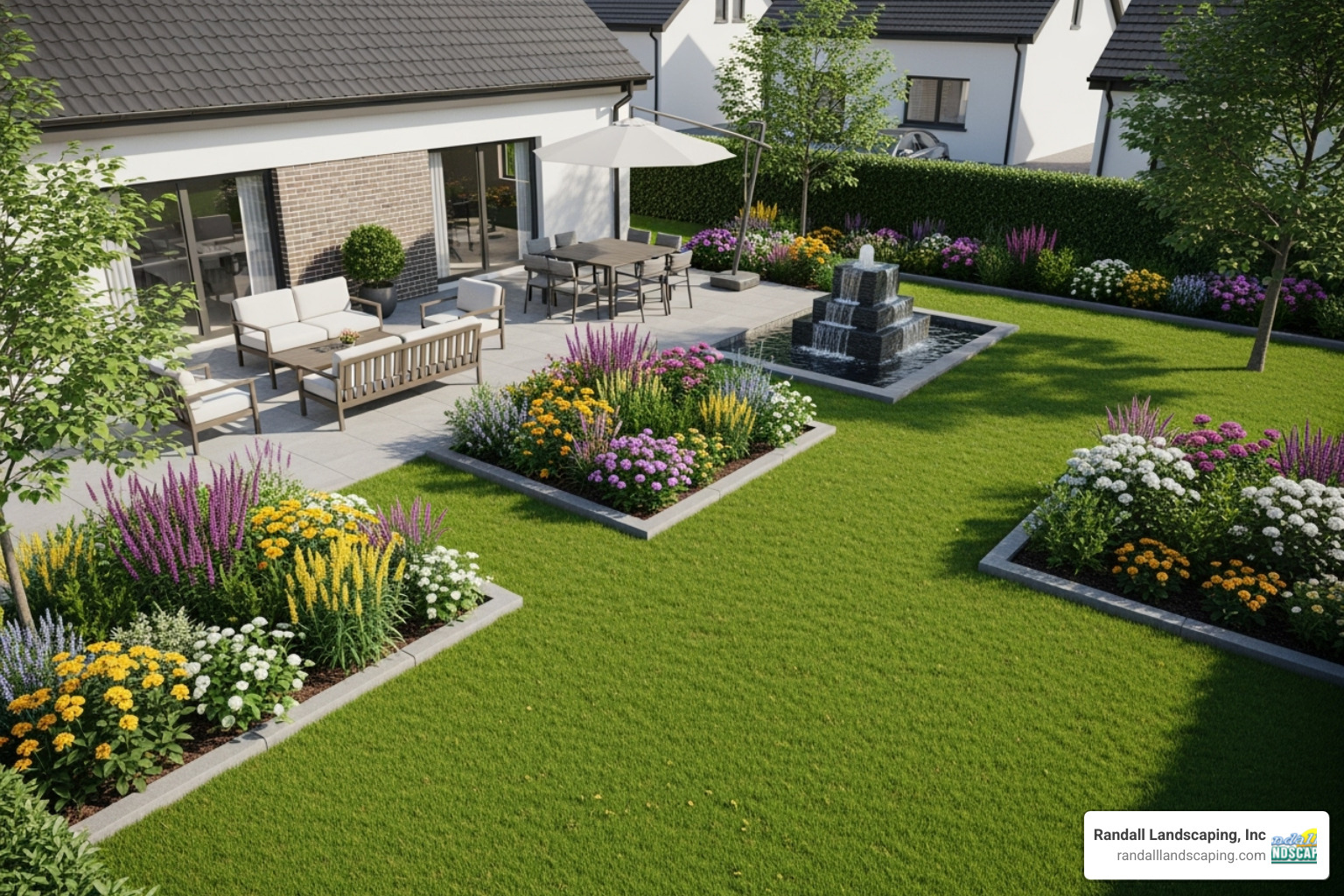 3D landscape design rendering - landscapers North Andover MA