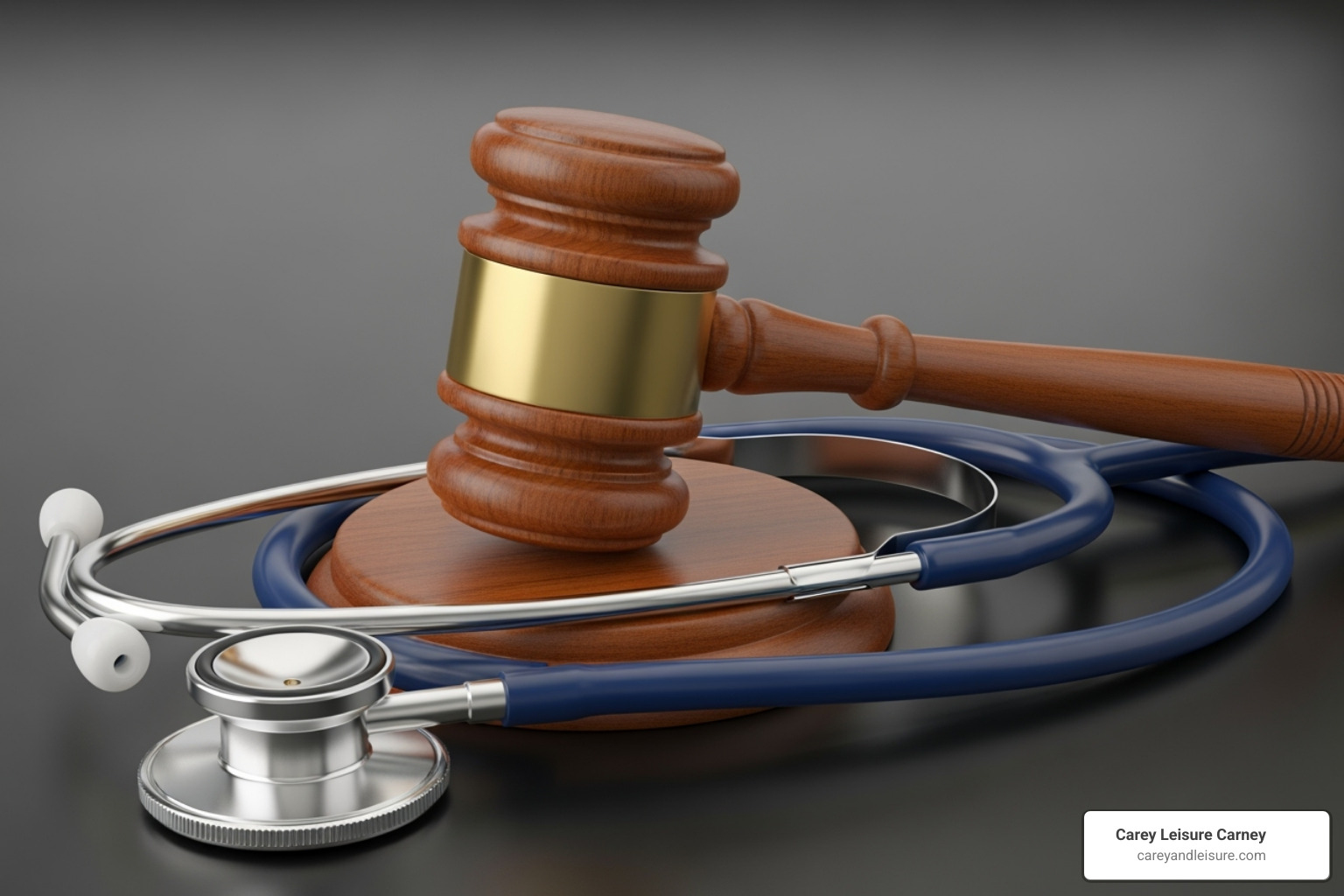 gavel resting on a stethoscope - emergency room errors gavel resting on a stethoscope - emergency room errors