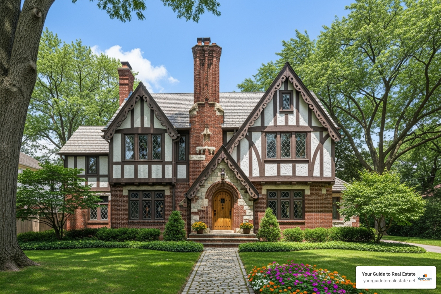 Historic Tudor-style home in Crown Heights - Best OKC neighborhoods