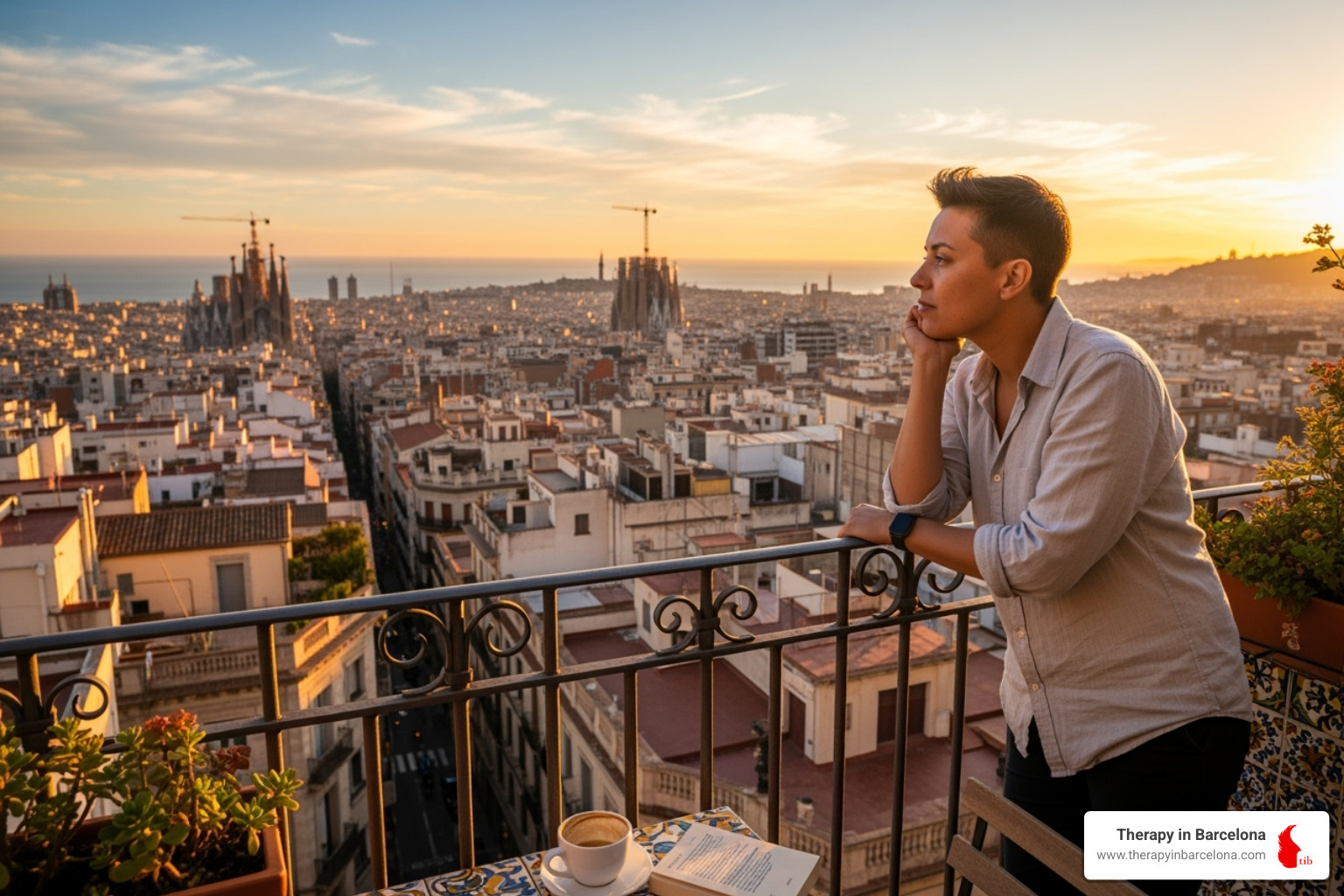 Image of a map of Spain highlighting key expat cities like Barcelona, Madrid, Valencia, and Málaga - counselling intake Image of a map of Spain highlighting key expat cities like Barcelona, Madrid, Valencia, and Málaga - counselling intake