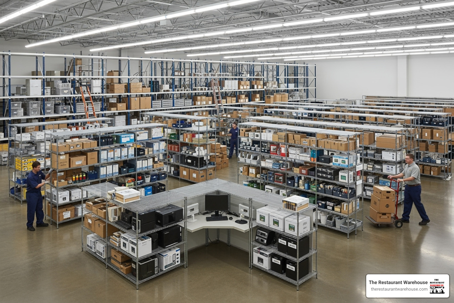 various chrome wire shelving units in different sizes and configurations - Chrome wire shelving