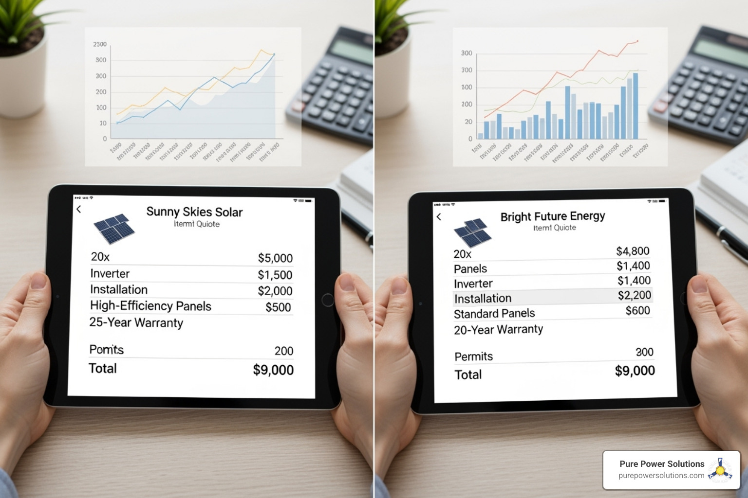 Sample commercial solar quote document with key sections highlighted - compare solar panel quotes Sample commercial solar quote document with key sections highlighted - compare solar panel quotes