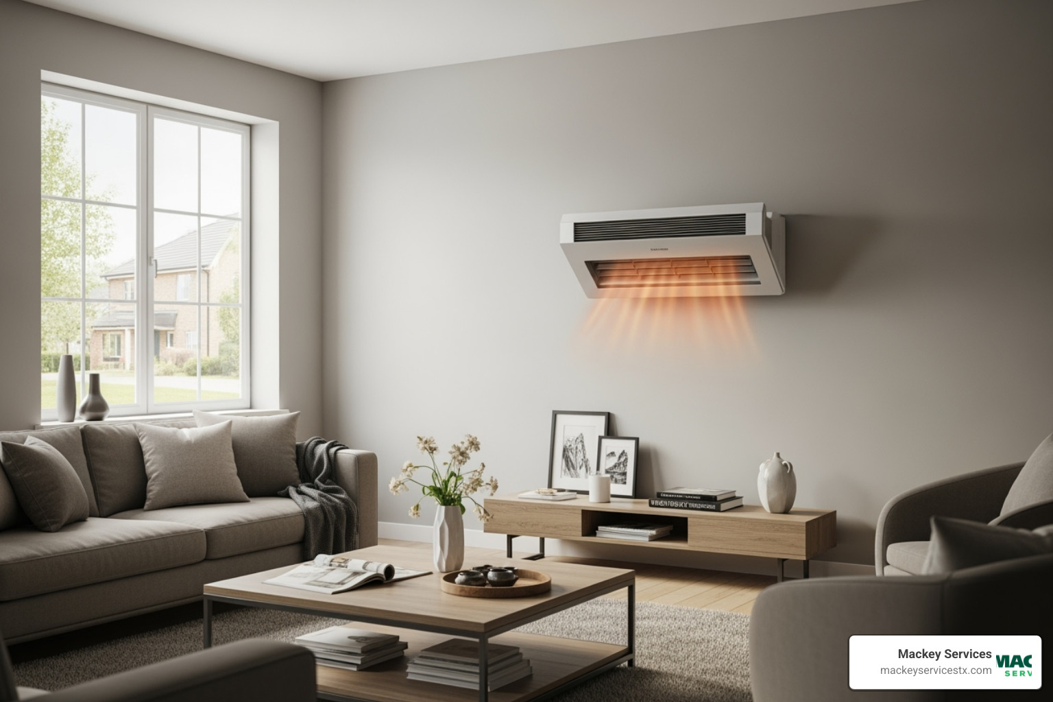 Connection between outdoor and indoor units of a ductless mini-split system - ductless heater for house