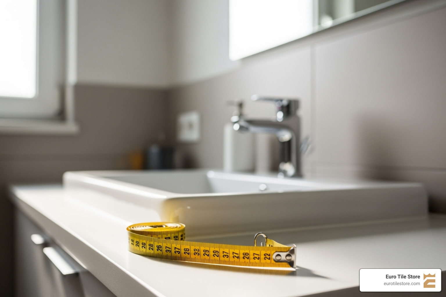 a measuring tape in a small bathroom space - how much does a small bathroom remodel cost