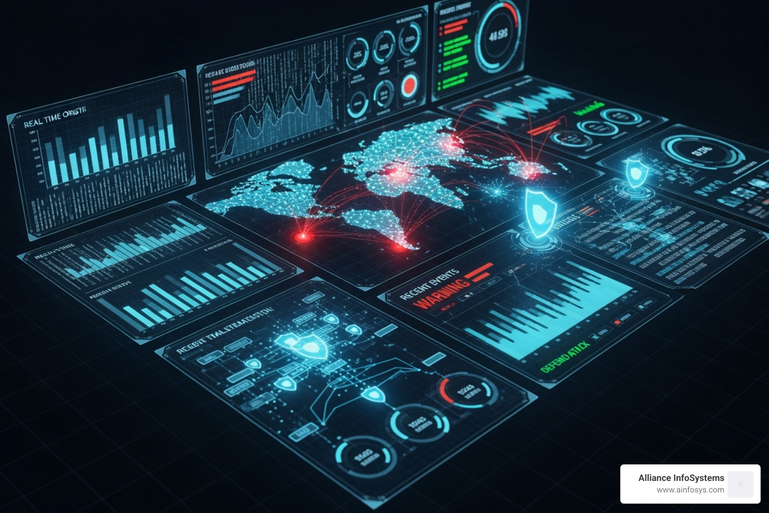 Dashboard showing various cyber threats being neutralized - what is network security remediation services Dashboard showing various cyber threats being neutralized - what is network security remediation services