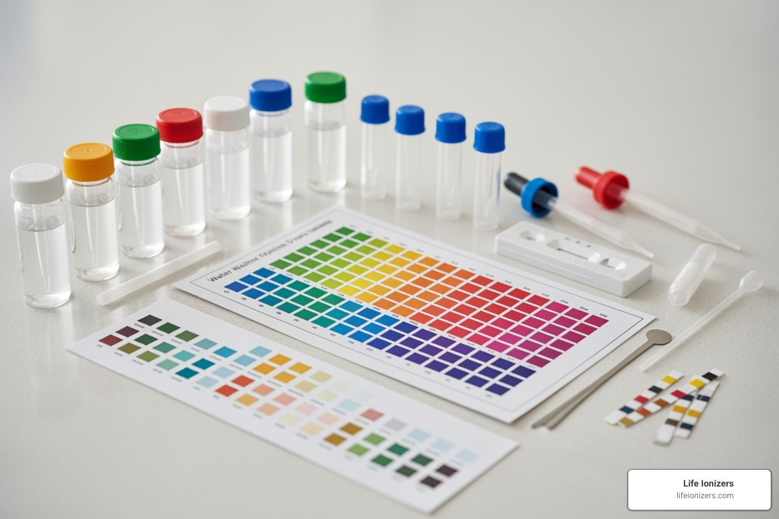 a water quality test kit - Healthy drinking water