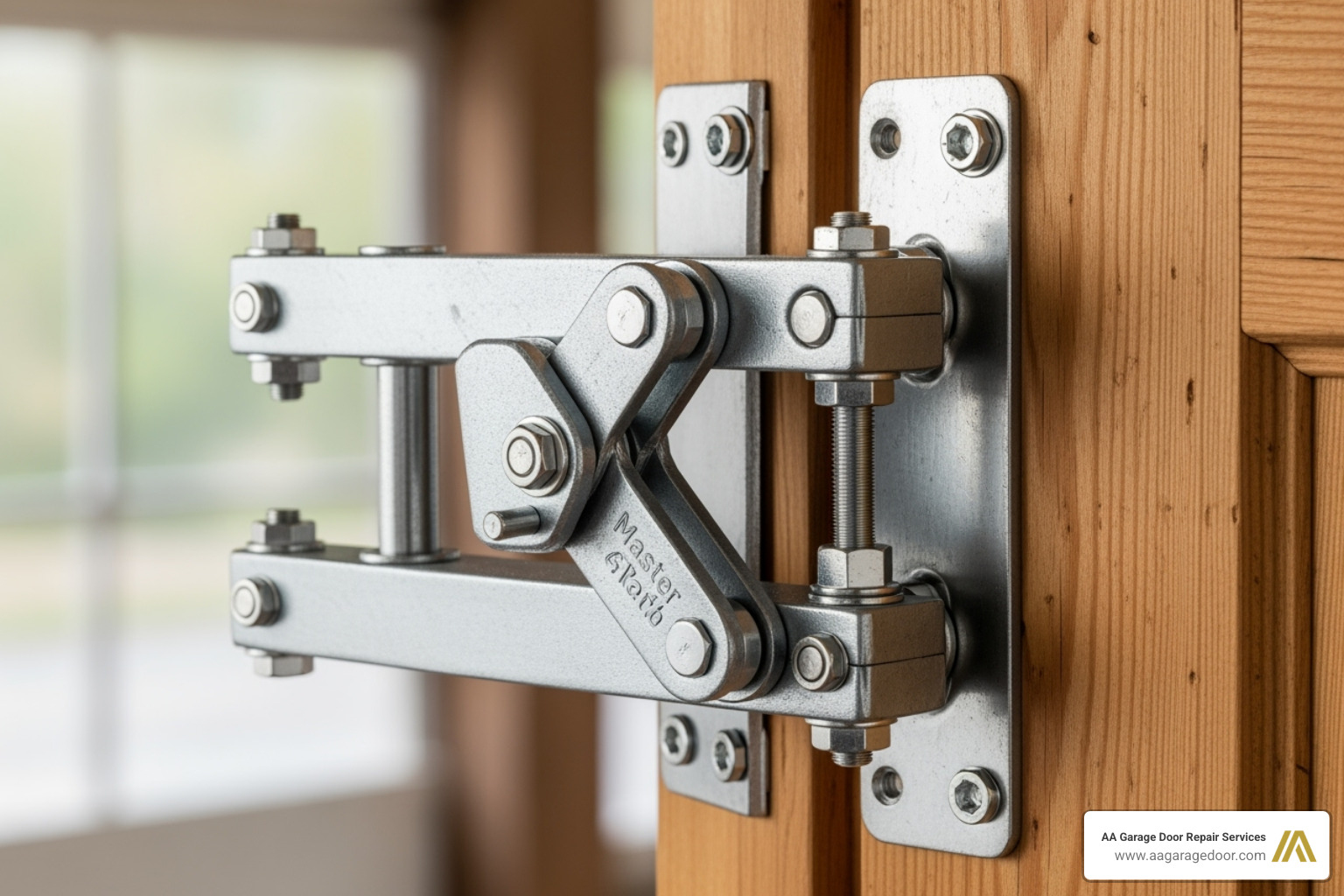 jamb-mounted pivot arm hardware kit - one piece garage door installation