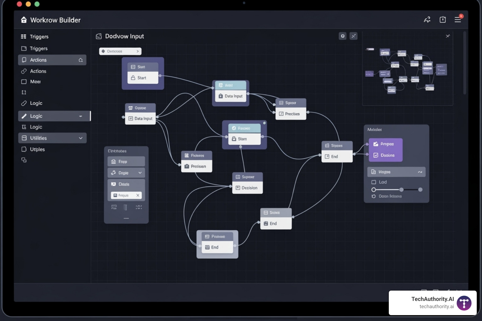 Go High Level workflow builder canvas showing drag-and-drop elements - Go High Level automations