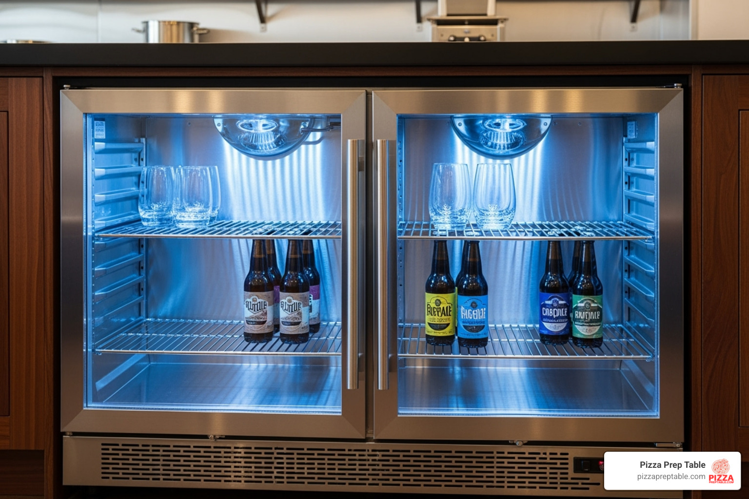 Perlick 24 undercounter refrigerator glass door - 24 undercounter refrigerator glass door