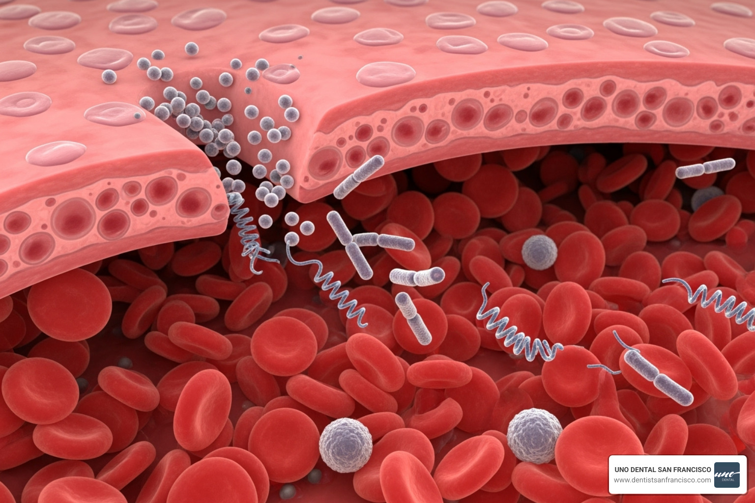 oral bacteria traveling - bad teeth