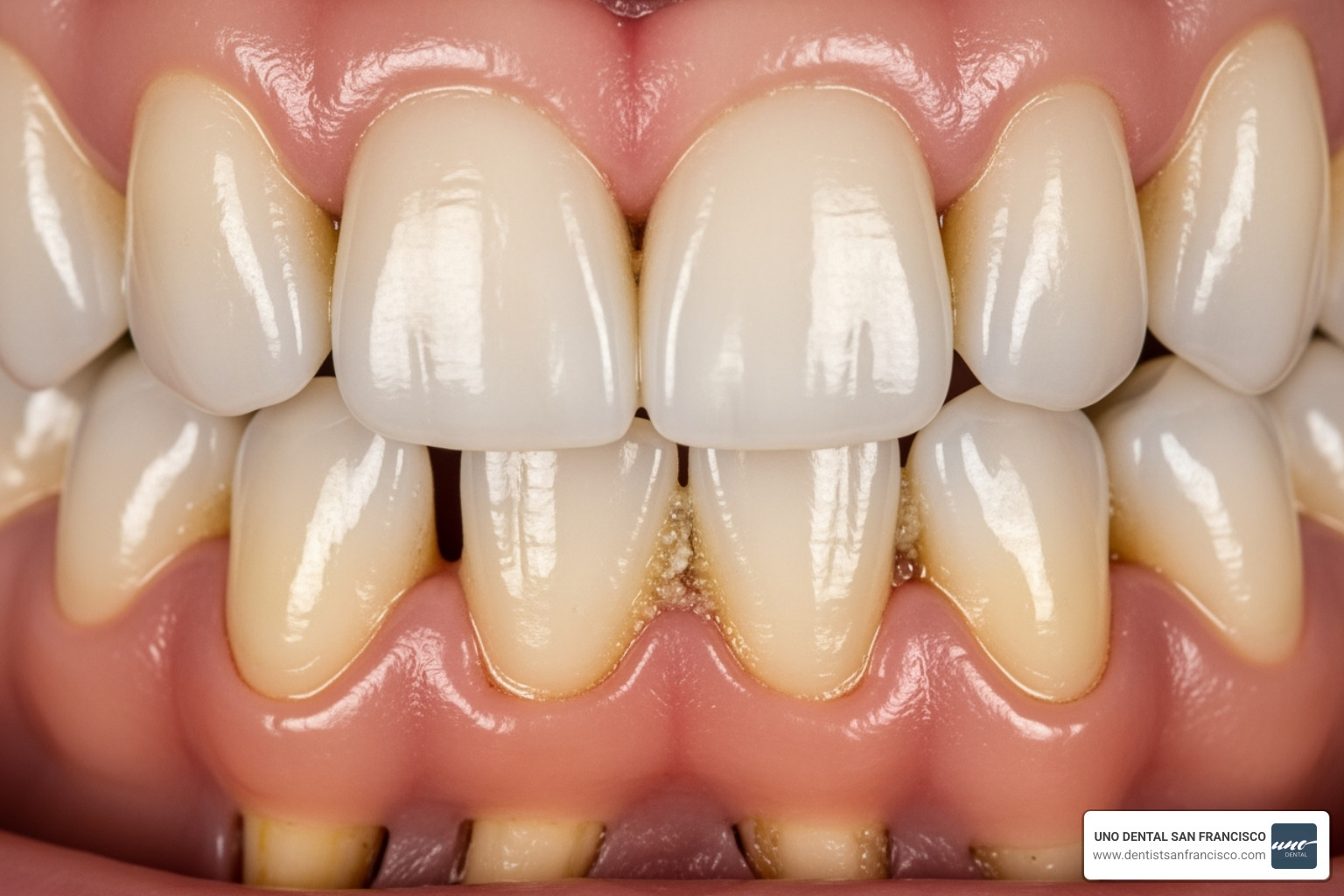 Illustrating gum recession - Periodontist San Francisco Illustrating gum recession - Periodontist San Francisco