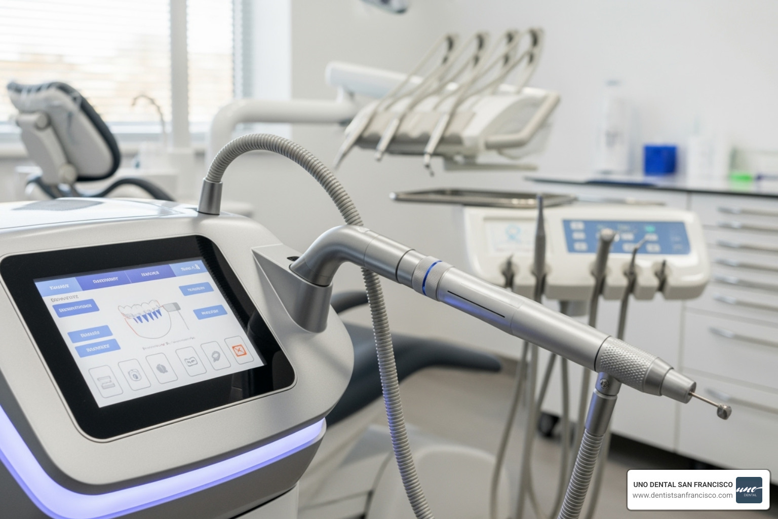 A dental laser machine like LANAP - Periodontist San Francisco A dental laser machine like LANAP - Periodontist San Francisco