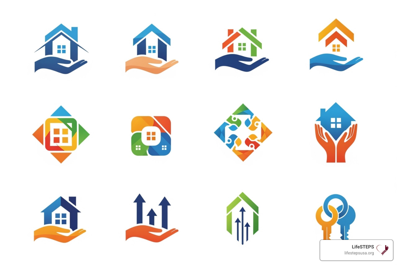 supportive homeownership program logos - grants for single parents to buy a house