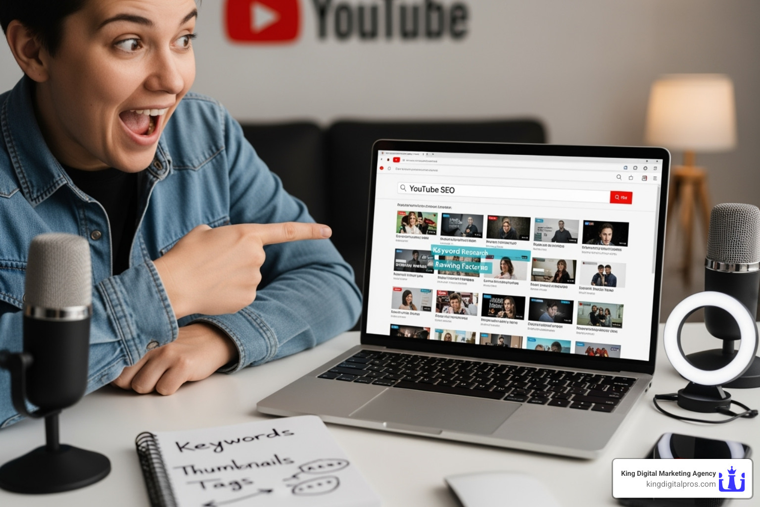 bad thumbnail vs. a good, custom thumbnail - YouTube SEO