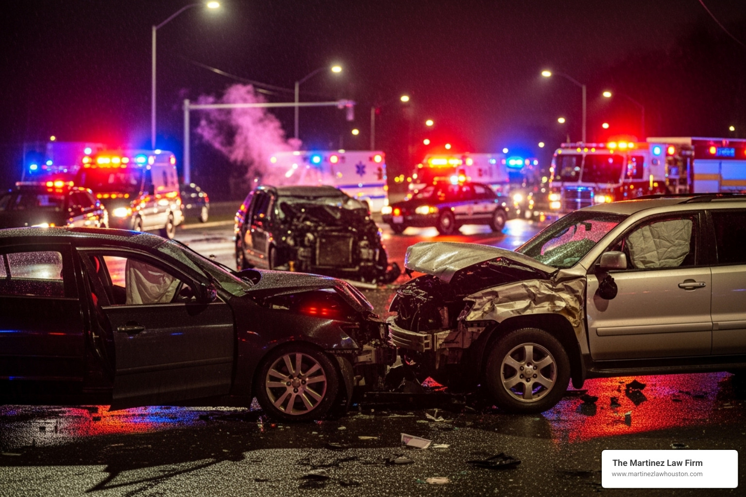 blurred car accident scene at night - criminally negligent homicide blurred car accident scene at night - criminally negligent homicide