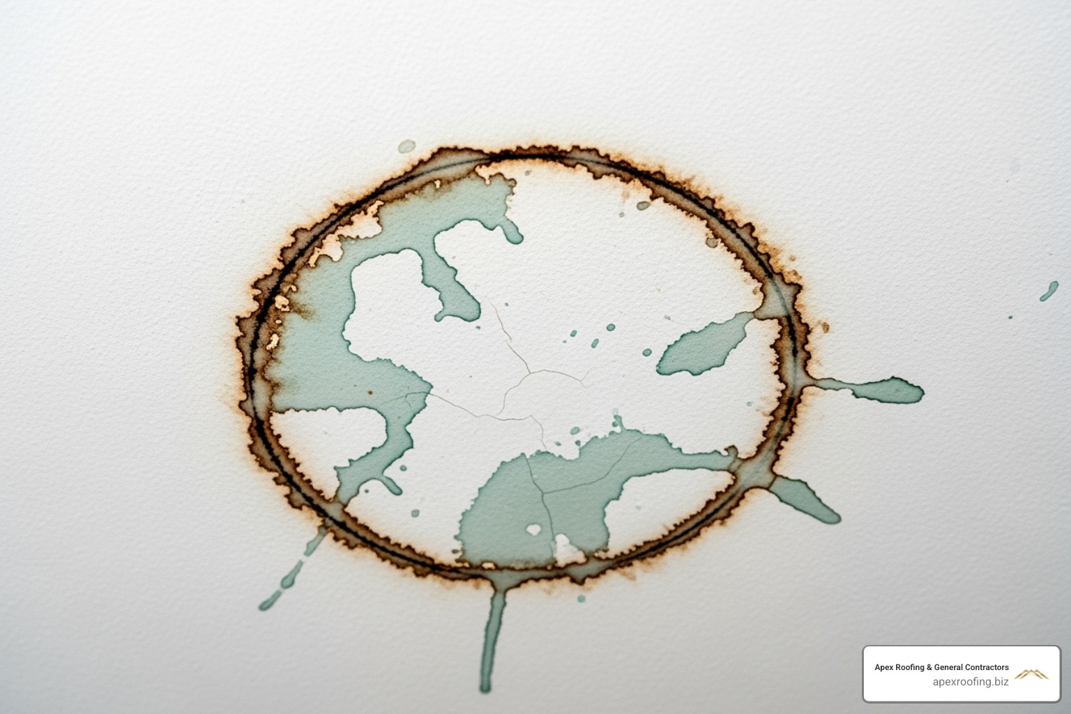 water stain on a ceiling - need roof inspection water stain on a ceiling - need roof inspection