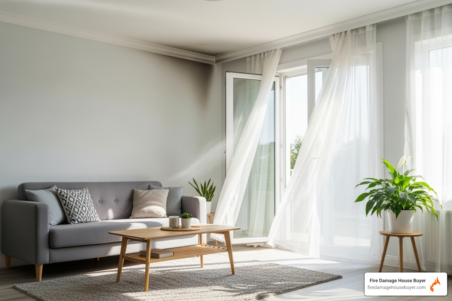 clean, ventilated living room post-restoration - are plug in air fresheners safe clean, ventilated living room post-restoration - are plug in air fresheners safe