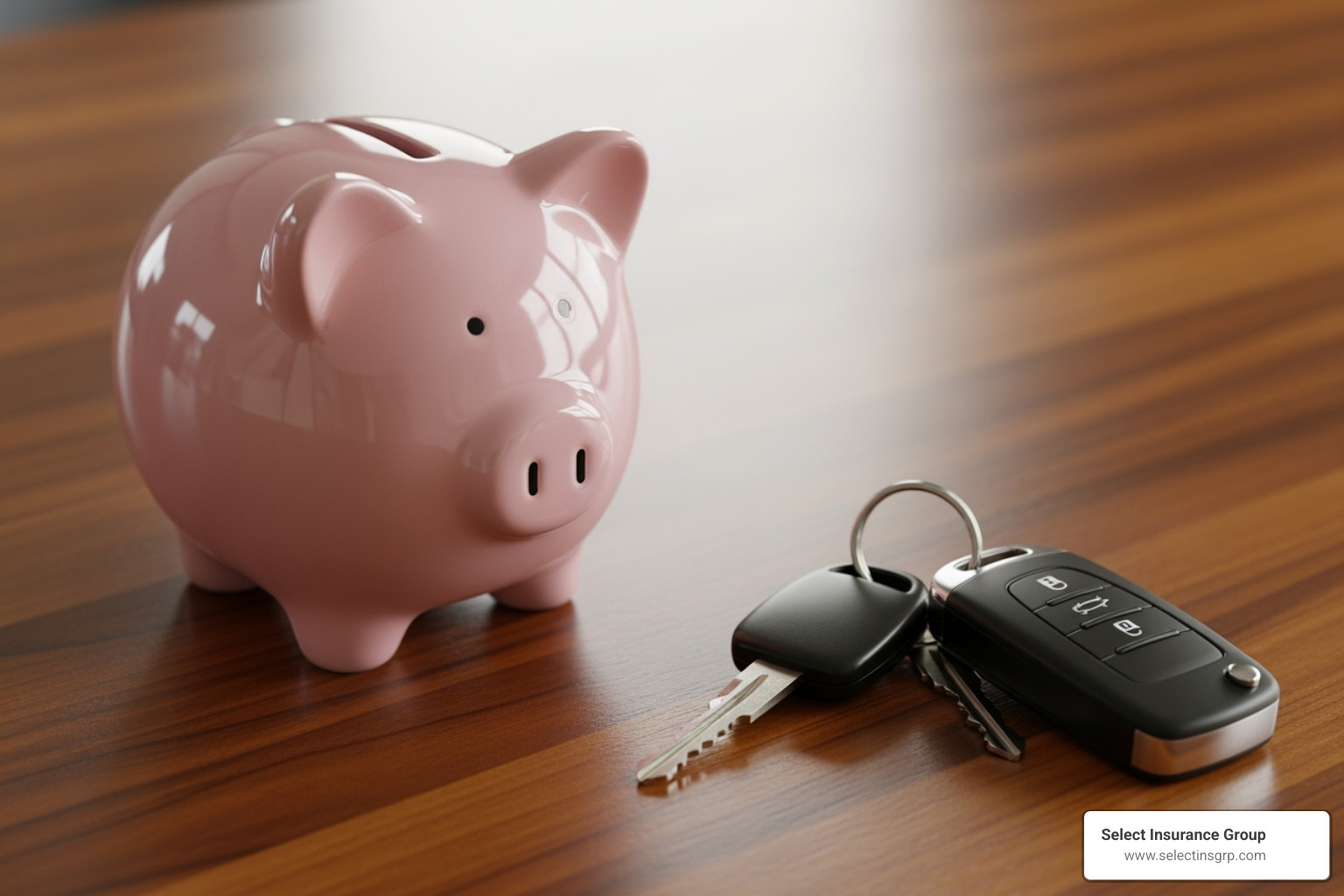 piggy bank and car keys - drivers insurance for non car owners piggy bank and car keys - drivers insurance for non car owners