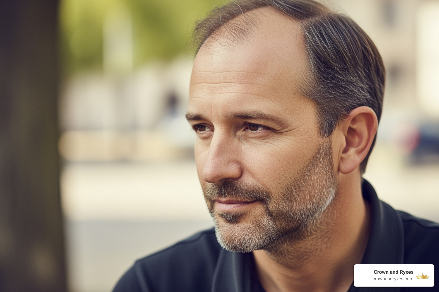 Norwood scale illustrating stages of male pattern baldness - best hair fall treatment for men