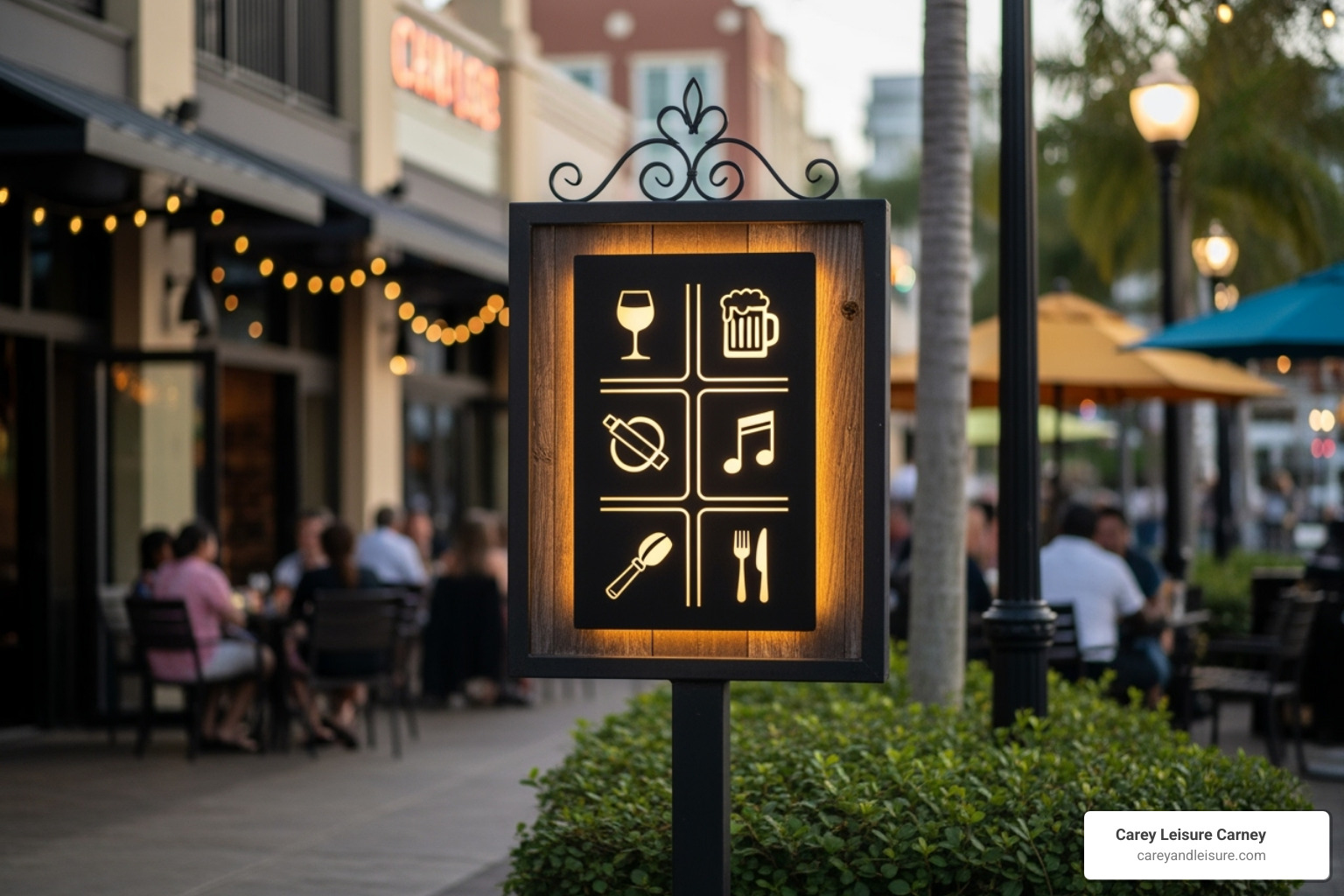 of a sign for a designated entertainment district like the Tampa Riverwalk - what are the open container laws in florida of a sign for a designated entertainment district like the Tampa Riverwalk - what are the open container laws in florida