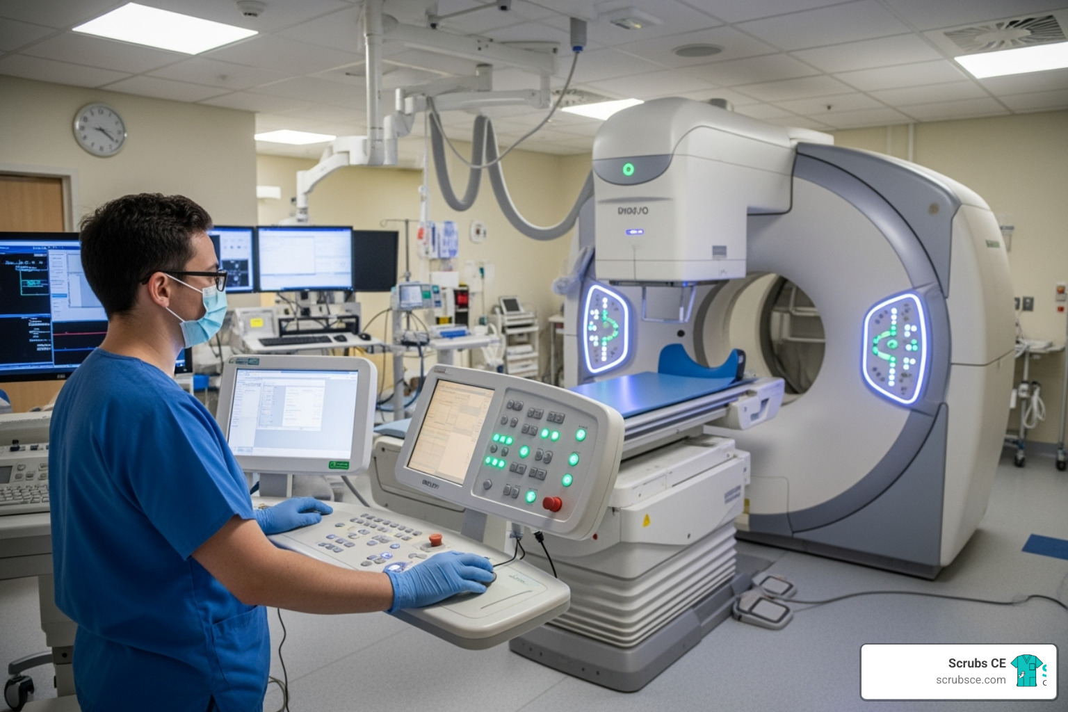 nuclear medicine technologist working with advanced imaging equipment - nuclear medicine continuing education nuclear medicine technologist working with advanced imaging equipment - nuclear medicine continuing education