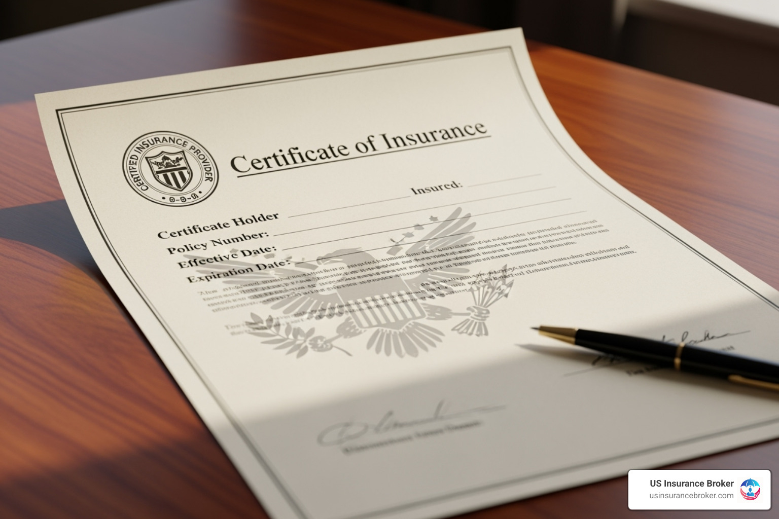 certificate of insurance document - llc general liability insurance certificate of insurance document - llc general liability insurance
