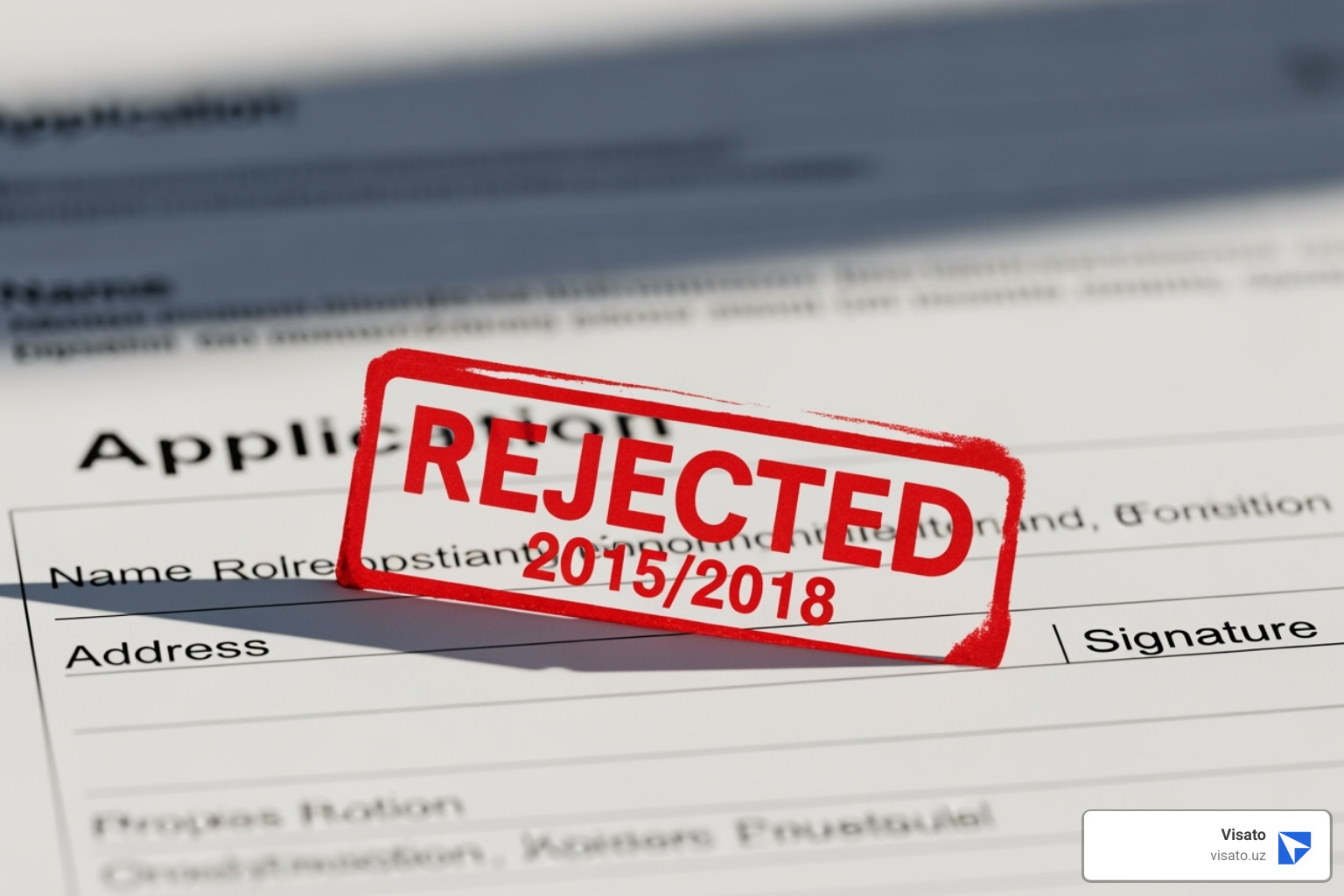 rejected application stamp icon - E-visa processing time rejected application stamp icon - E-visa processing time