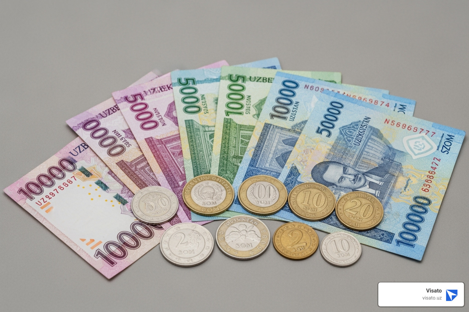 Uzbekistan Som currency - uzbekistan visa extension