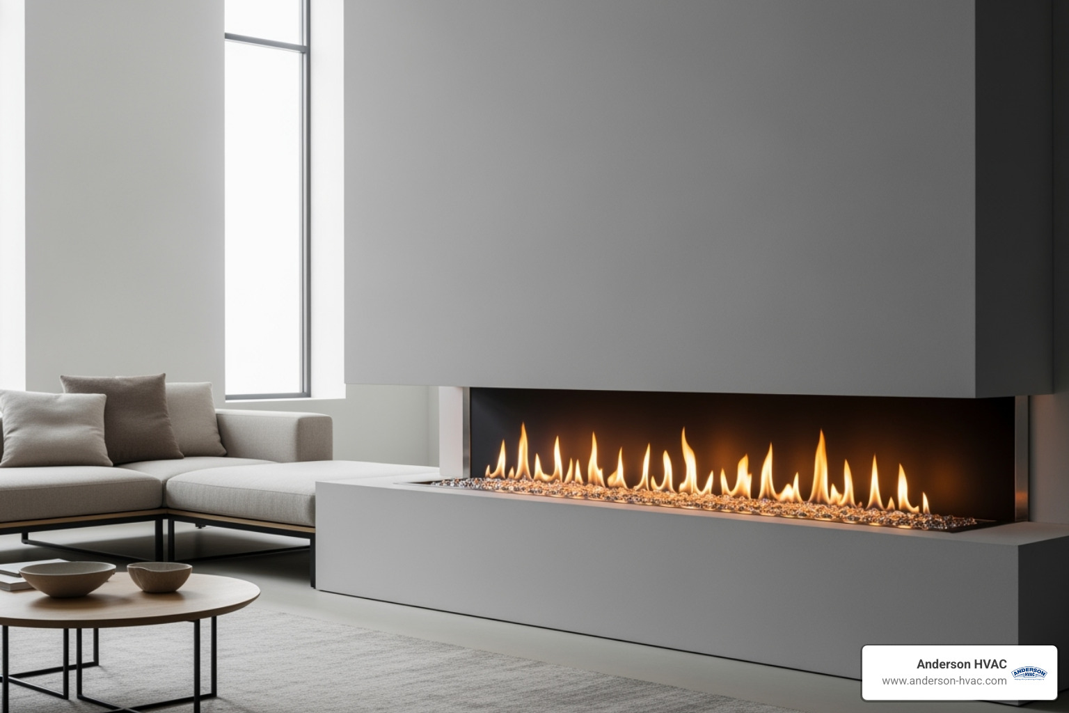 Sleek, linear gas fireplace - fireplaces installation in ogden, ut Sleek, linear gas fireplace - fireplaces installation in ogden, ut