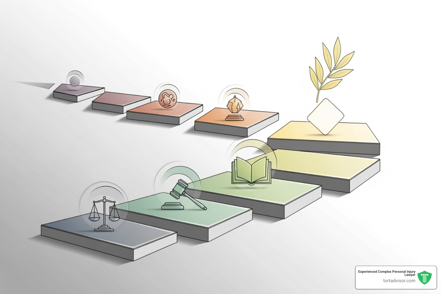 A graphic depicting a legal timeline with milestones like "Filing," "Discovery," "Settlement Negotiations," and "Payout" - depo-provera lawsuit payout date