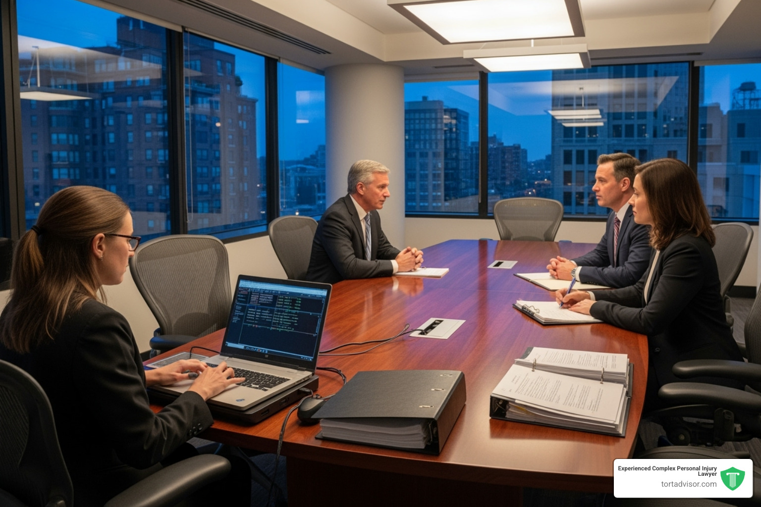 deposition in a conference room - how does a car accident lawsuit work michigan