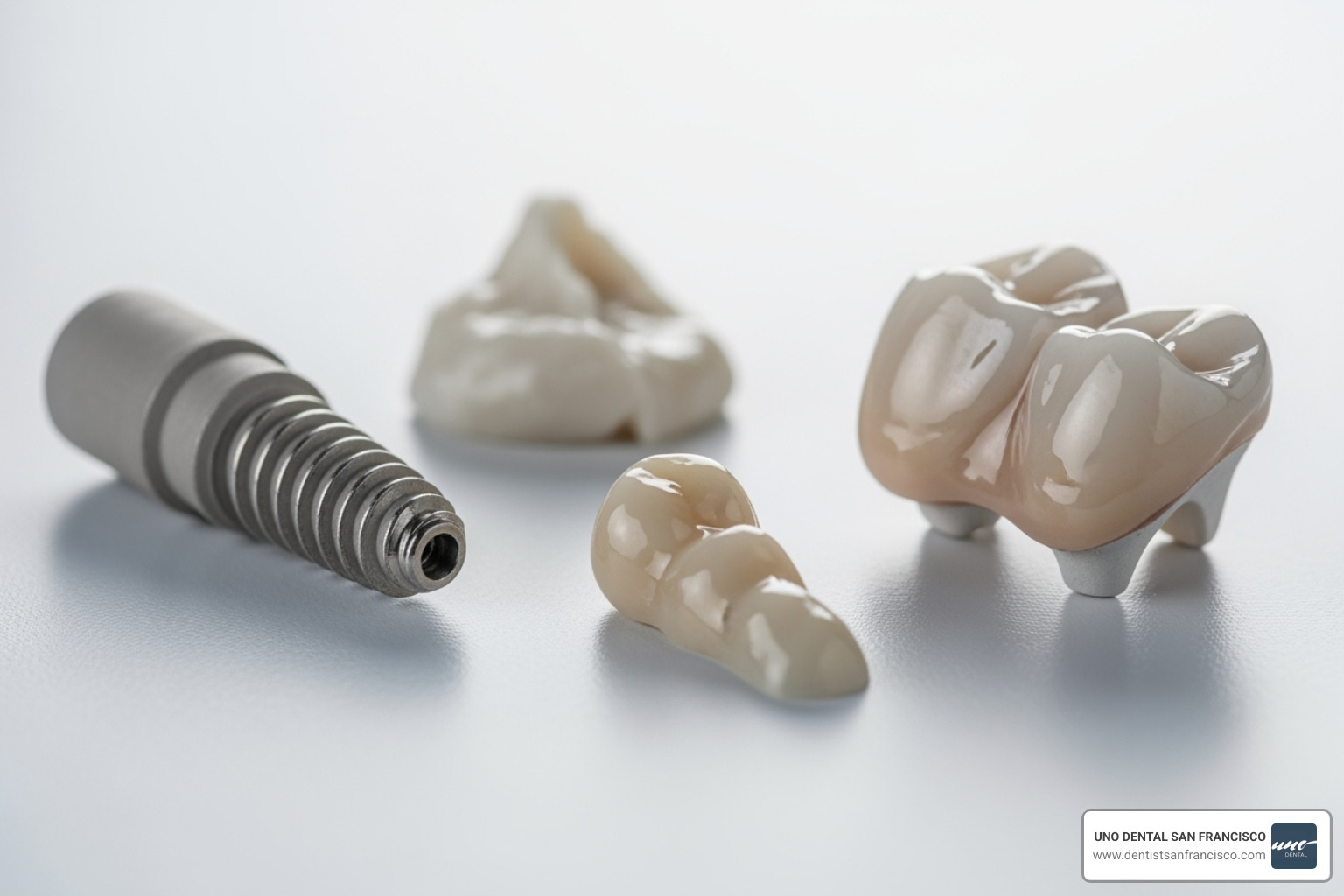 Modern, biocompatible dental materials like ceramic implants and composite fillings - Holistic approach dentistry Modern, biocompatible dental materials like ceramic implants and composite fillings - Holistic approach dentistry