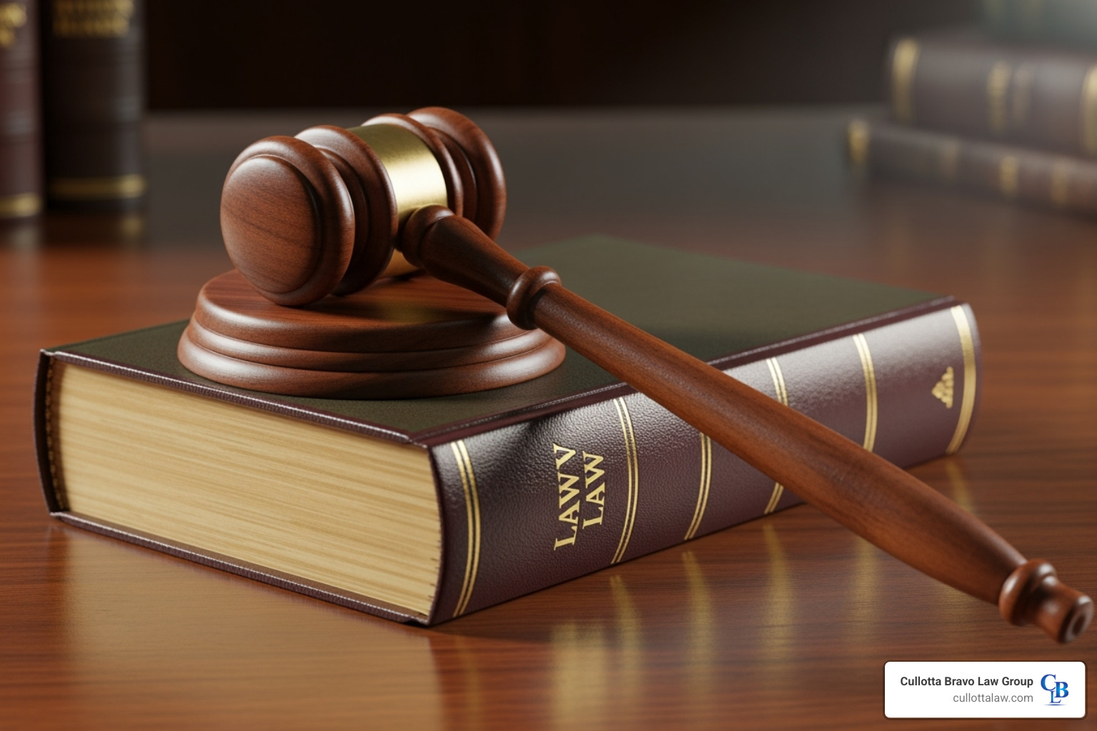 Gavel resting on law book - animal attack attorney near me