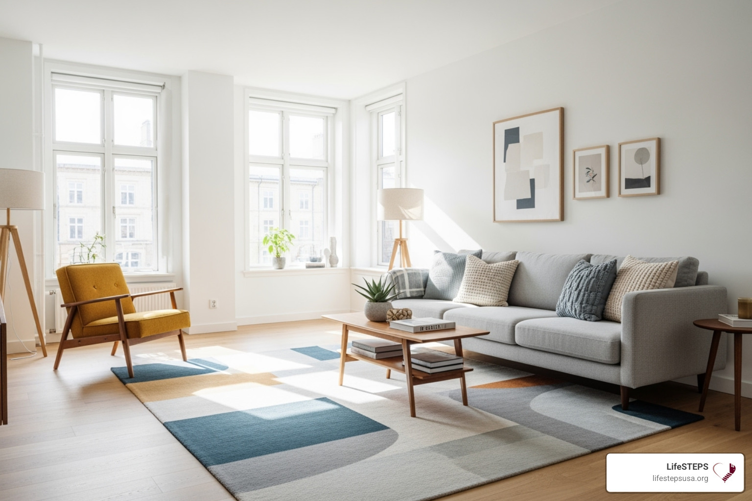 bright, clean apartment interior at Natomas Park - natomas park apartments low income