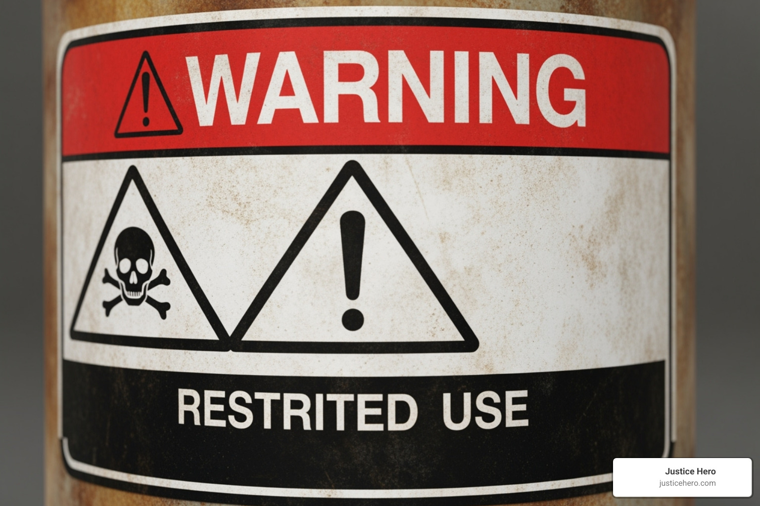 Restricted Use Pesticide warning label - paraquat lawsuit California Restricted Use Pesticide warning label - paraquat lawsuit California