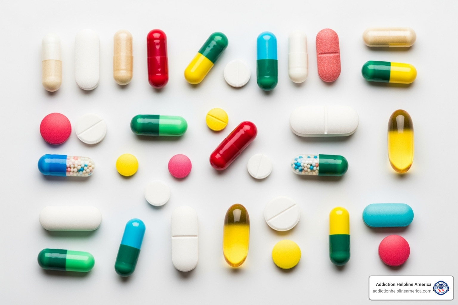 different types of pills and capsules arranged neatly - drug for bipolar disorder different types of pills and capsules arranged neatly - drug for bipolar disorder