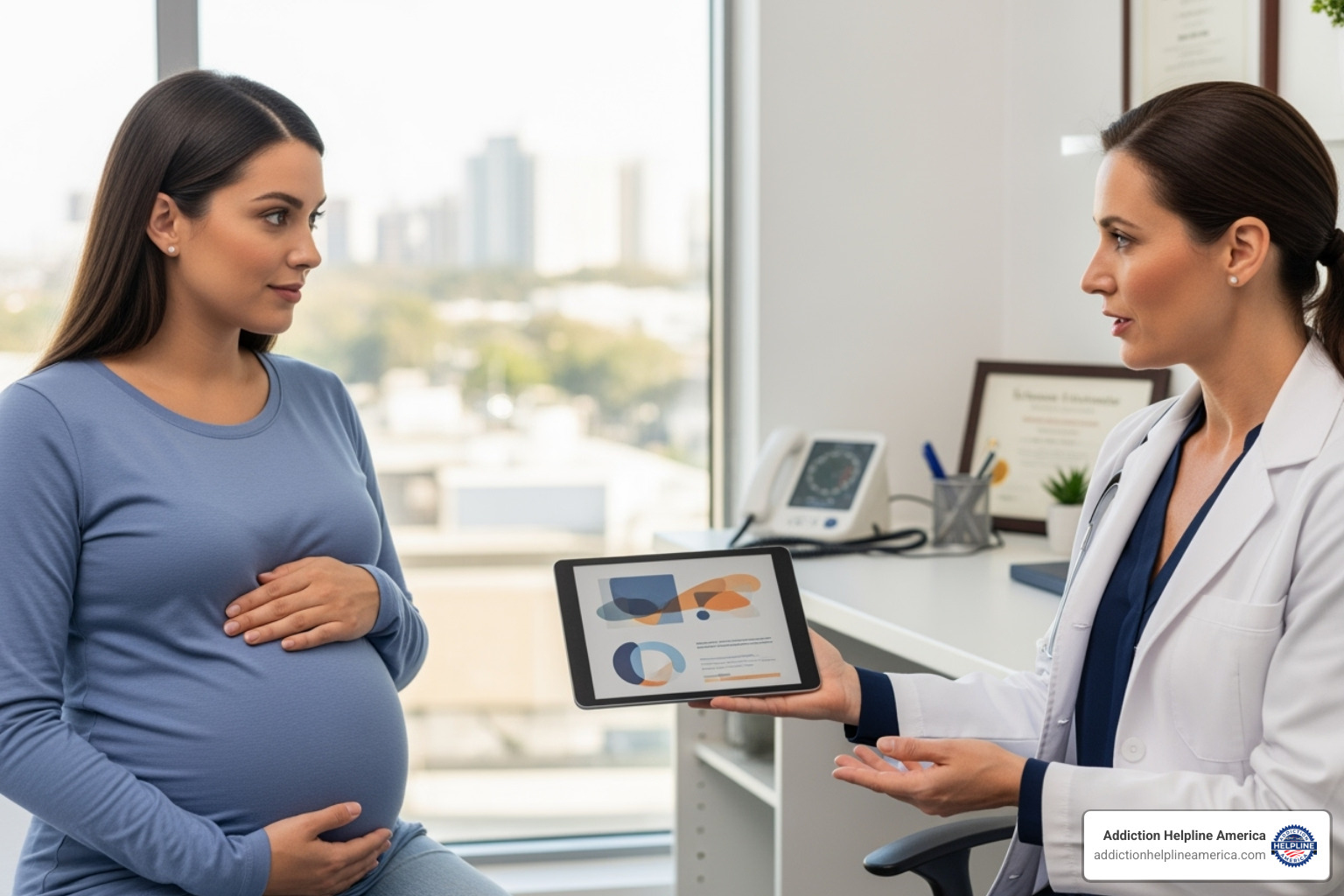 pregnant woman consulting with her doctor - drug for bipolar disorder pregnant woman consulting with her doctor - drug for bipolar disorder