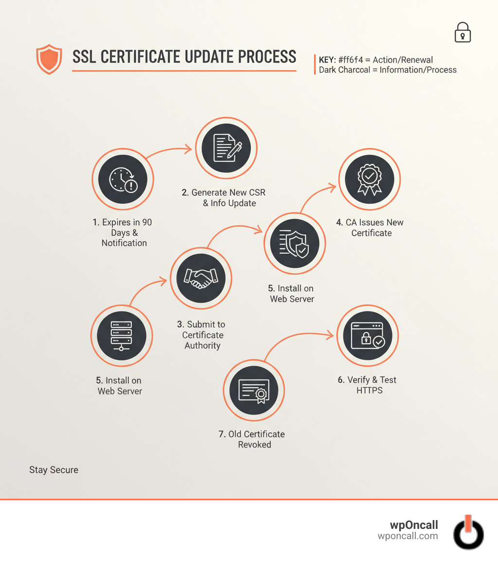 SSL certificate update: Easy & Secure 2025