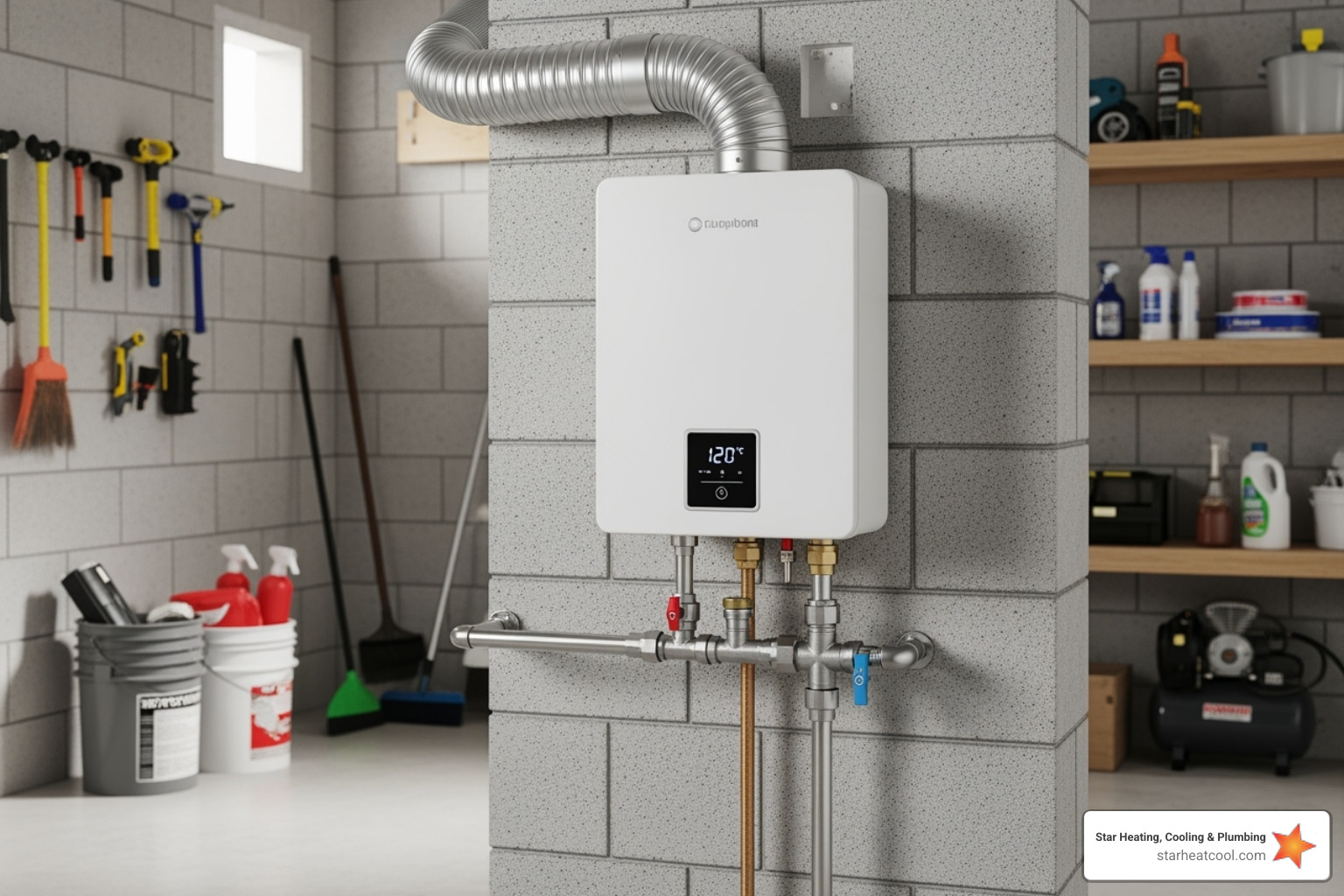 compact tankless water heater mounted on a wall - licensed water heater contractor in fishers in compact tankless water heater mounted on a wall - licensed water heater contractor in fishers in