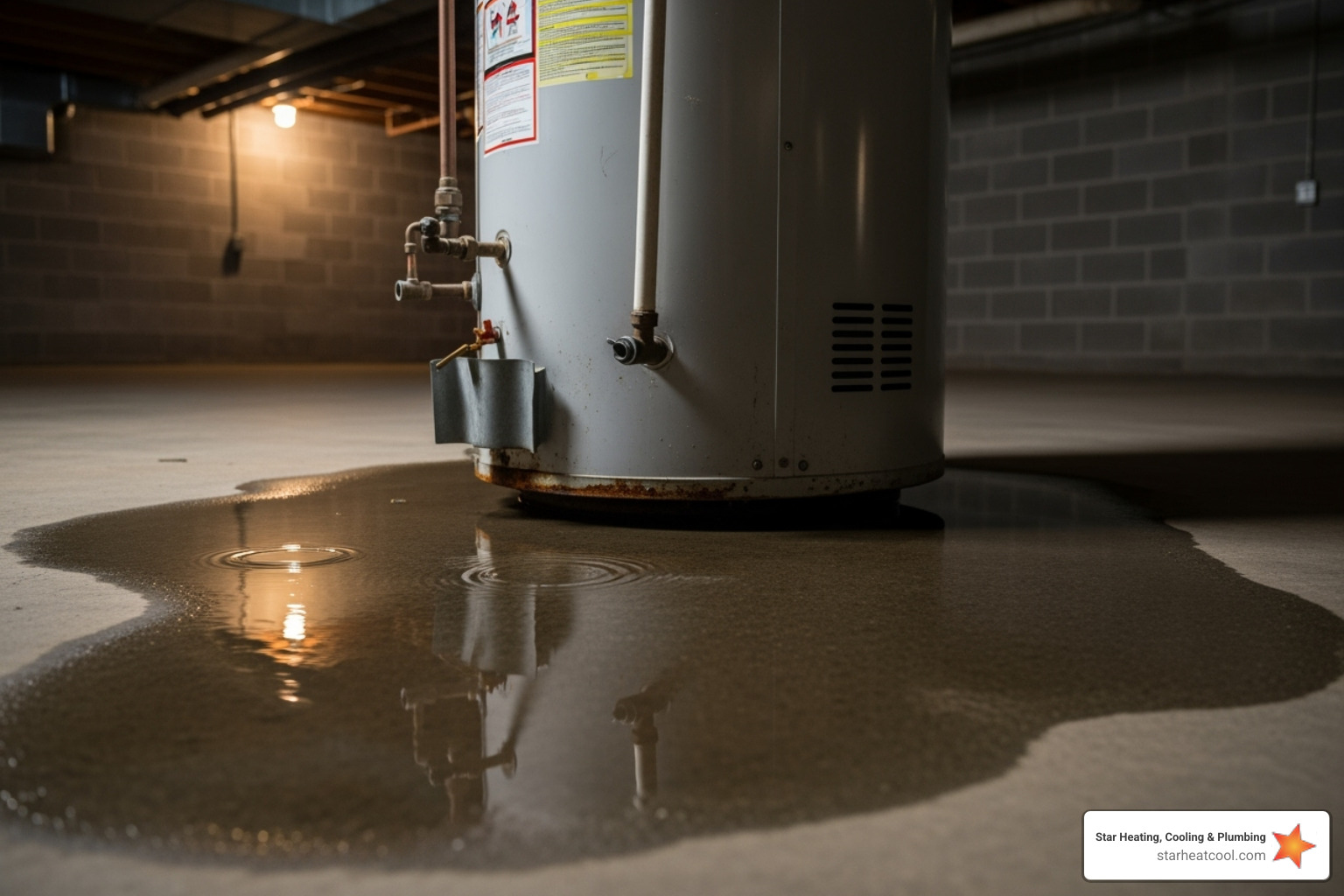 water pooling at the base of a water heater - water heater inspection in noblesville in water pooling at the base of a water heater - water heater inspection in noblesville in