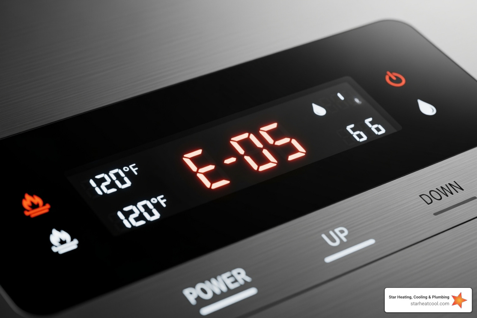 digital display on a tankless water heater showing an error code - emergency tankless water heater repair in arcadia in digital display on a tankless water heater showing an error code - emergency tankless water heater repair in arcadia in