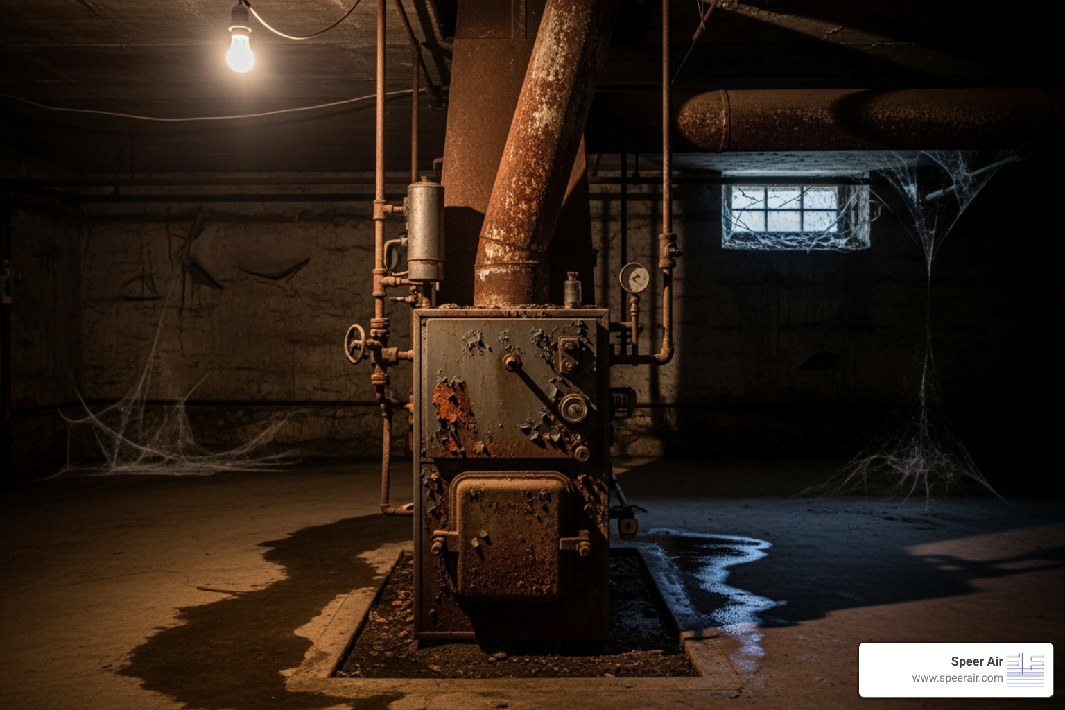 old rusty furnace in a basement - furnace replacement near me northern nj old rusty furnace in a basement - furnace replacement near me northern nj