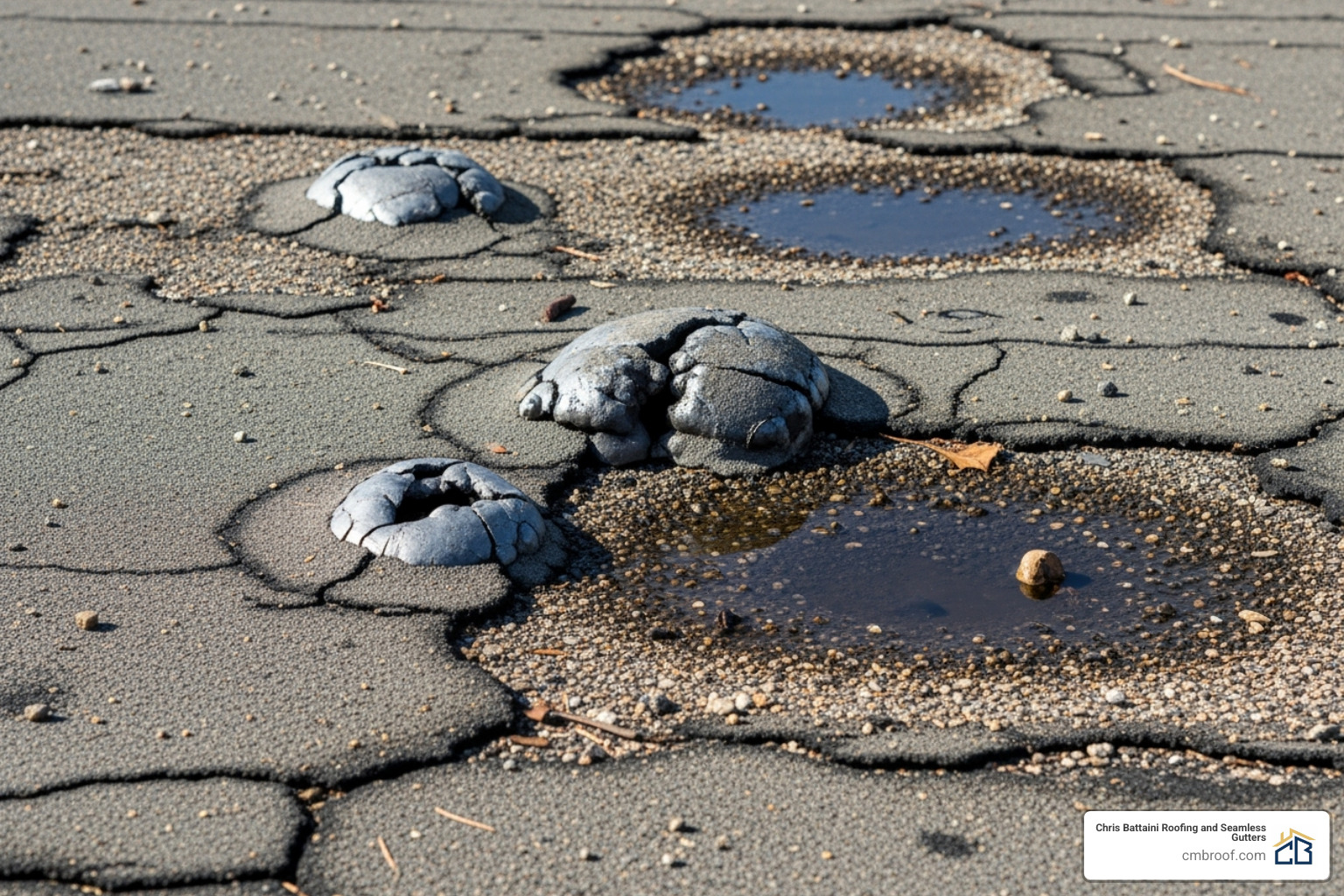 visibly damaged commercial flat roof with cracks and blistering - commercial flat roof replacement near me visibly damaged commercial flat roof with cracks and blistering - commercial flat roof replacement near me