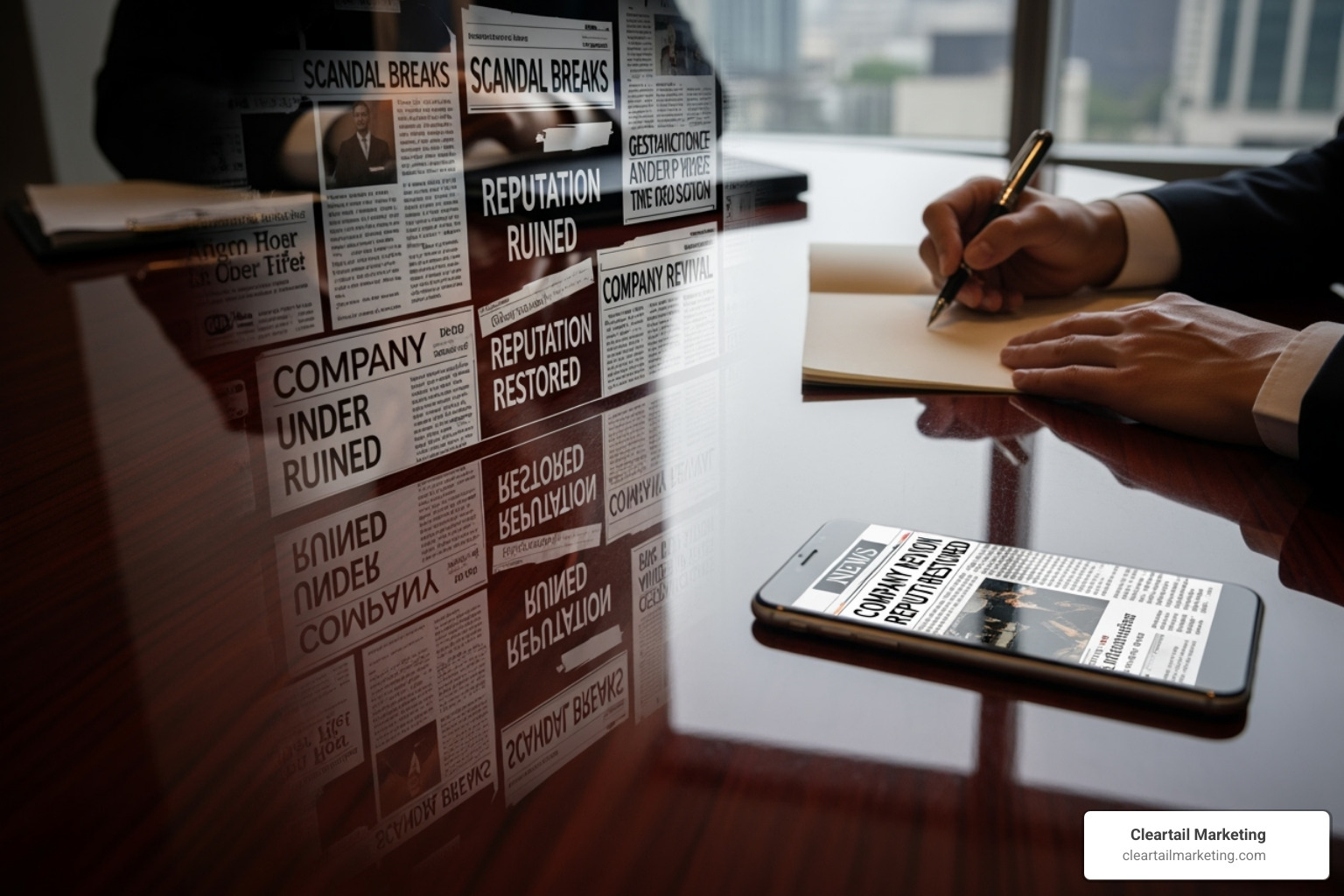 CALENDAR WITH REPUTATION REPAIR MILESTONES - EXPERT REPUTATION REPAIR AGENCIES