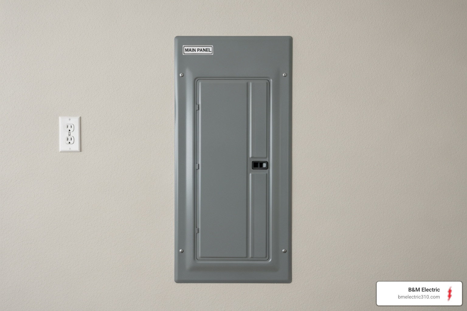 home's main electrical panel - 24 hour electric company near me