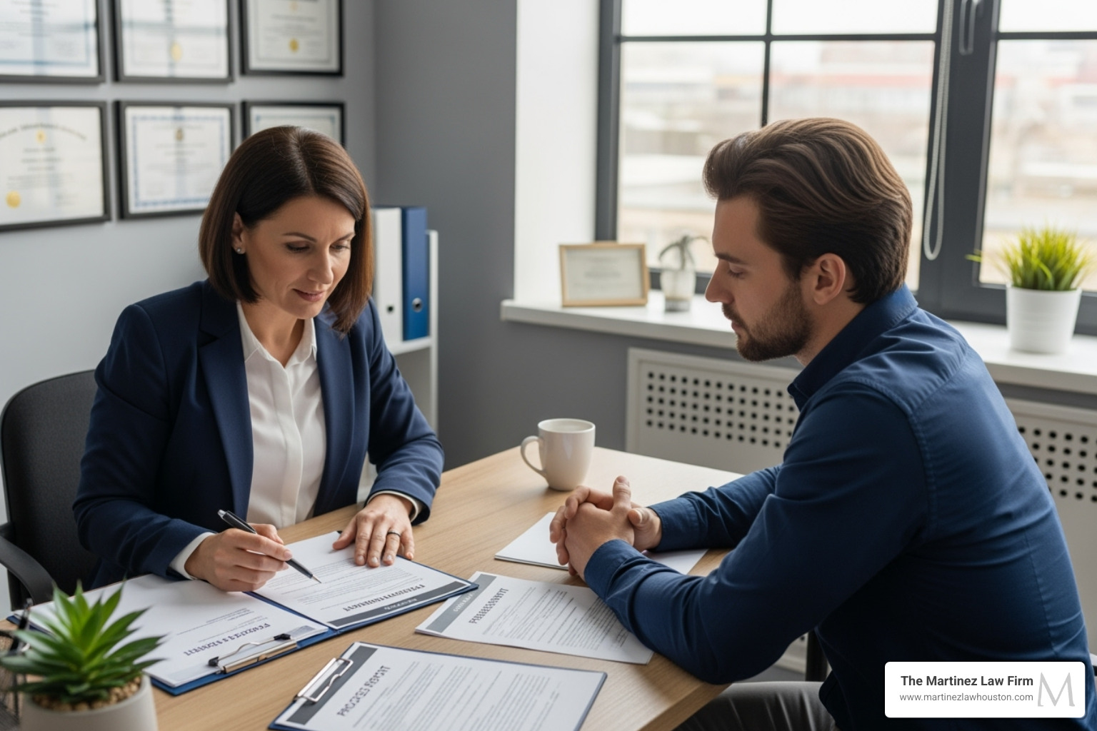 Image of a person checking in with a probation officer, showing a formal yet supportive interaction - how long is probation Image of a person checking in with a probation officer, showing a formal yet supportive interaction - how long is probation
