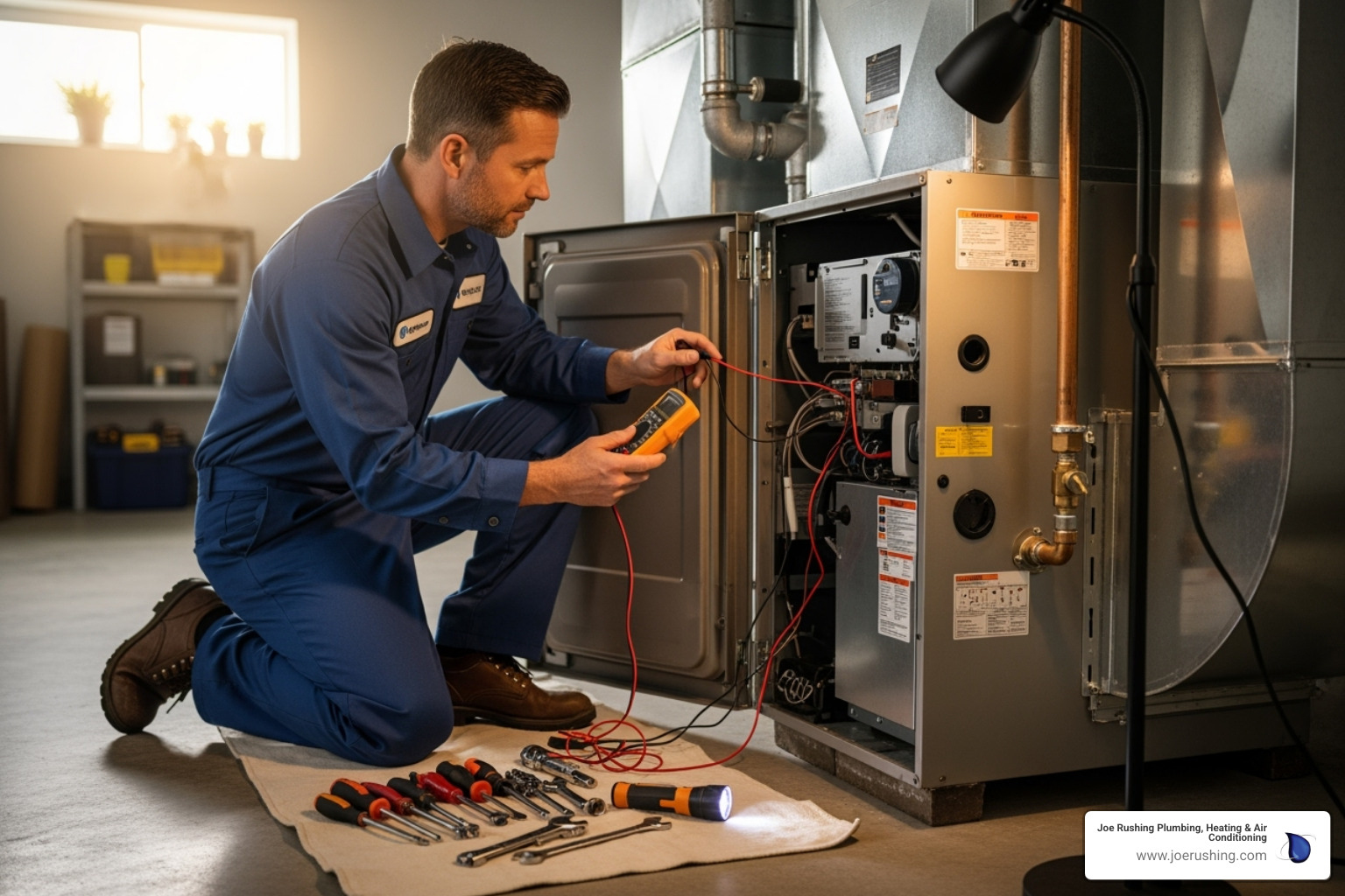technician performing furnace maintenance - affordable furnace not heating repair lubbock tx technician performing furnace maintenance - affordable furnace not heating repair lubbock tx
