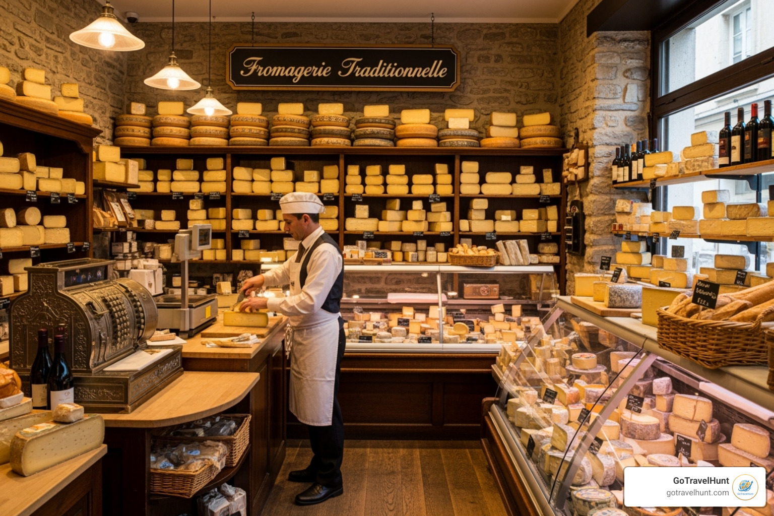 Classic French fromagerie - Best Paris food tours