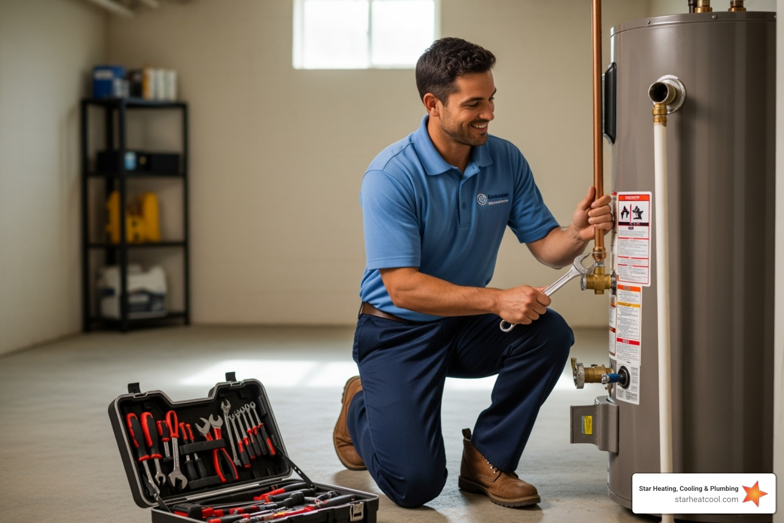 friendly technician - best water heater company in anderson in